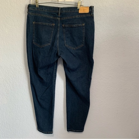 Everlane Women 33 Ankle Mid Rise Stretch Blue Jeans - Picture 5 of 5
